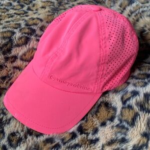 Vineyard Vines Neon Pink Hat Womens